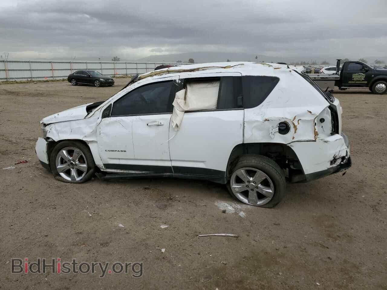 2014 JEEP COMPASS - VIN: 1C4NJCEB3ED737370 - Фото 2