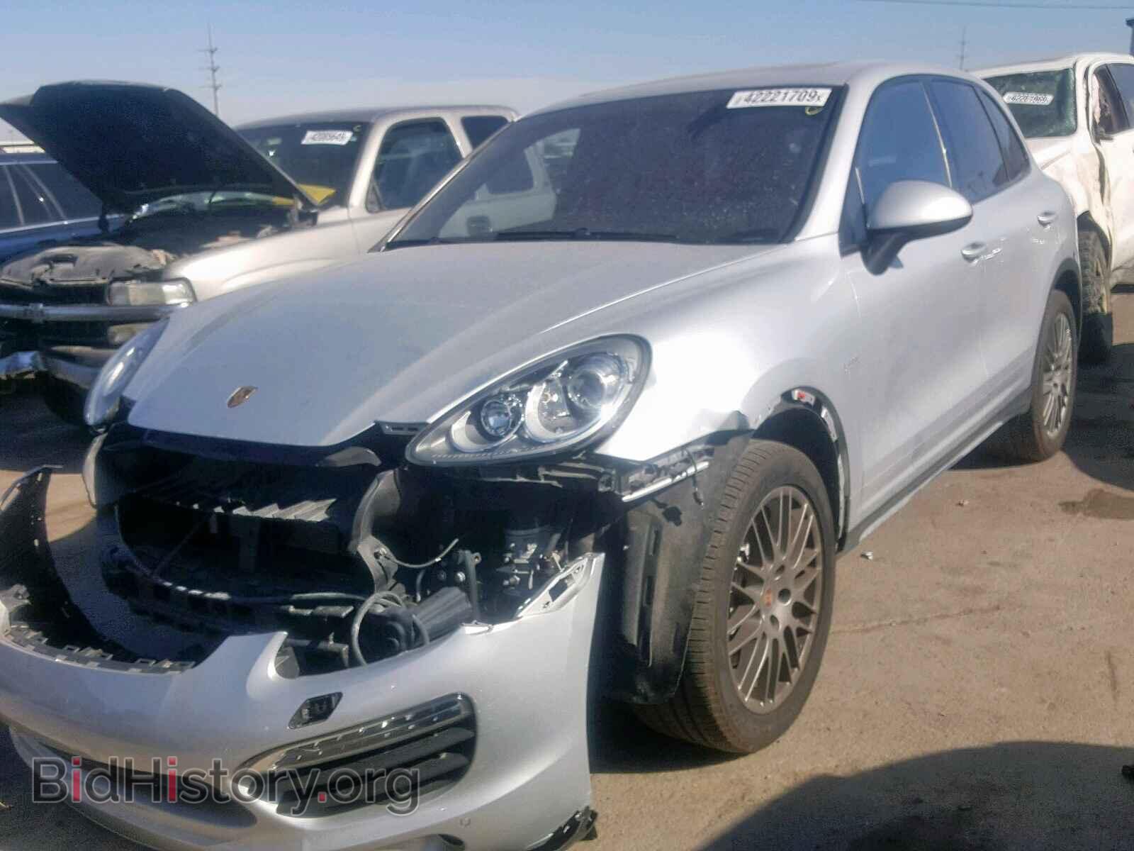 2014 PORSCHE CAYENNE S - VIN: WP1AE2A20ELA50676 - Фото 2