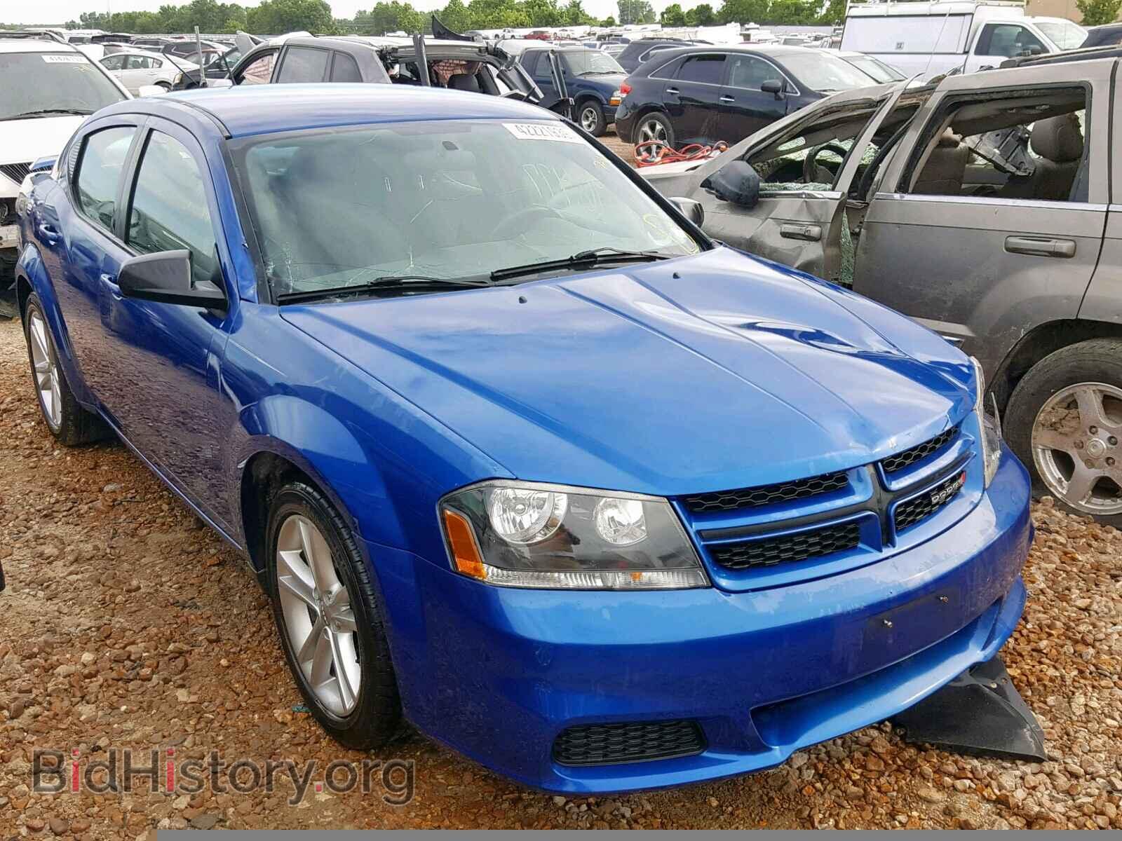 Photo 1C3CDZAB6EN199379 - DODGE AVENGER 2014