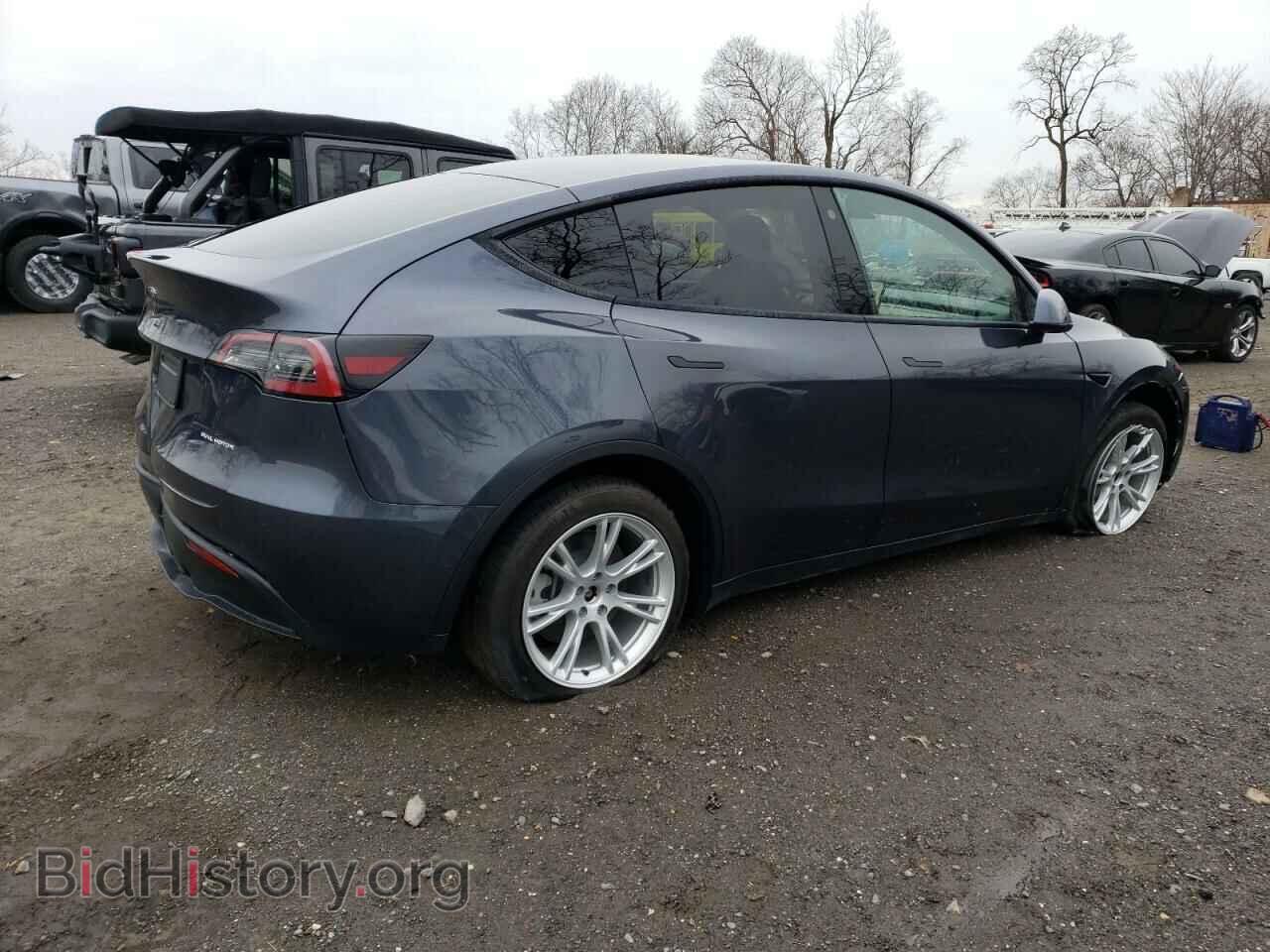 2022 TESLA MODEL Y - VIN: 7SAYGDEE0NF392645 - Фото 3