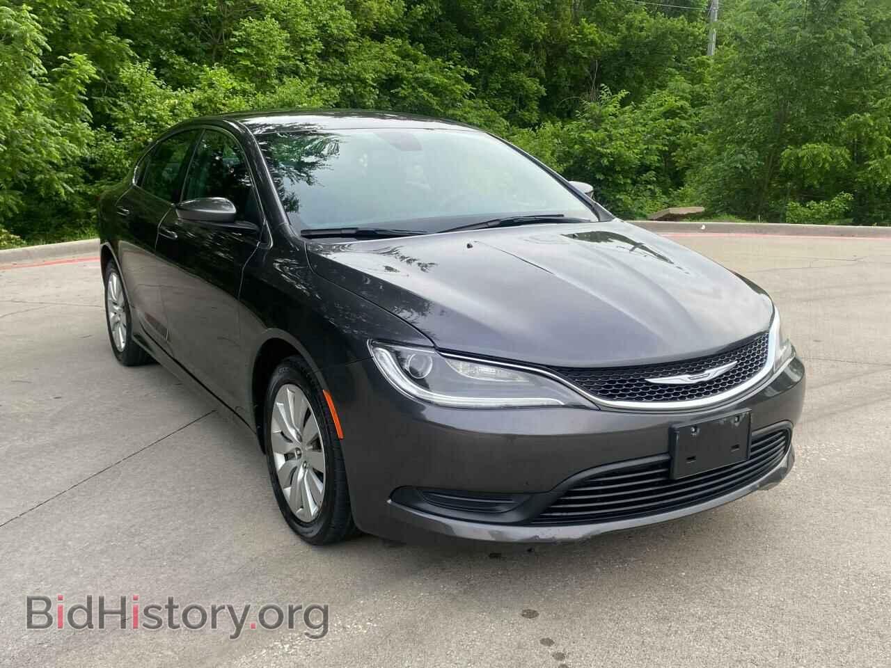 Фотография 1C3CCCFB0GN181861 - CHRYSLER 200 2016