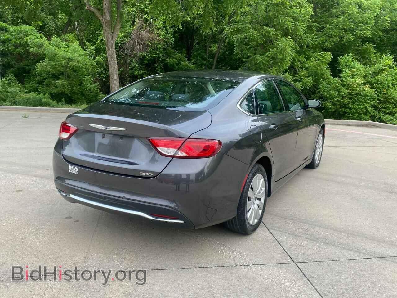 2016 CHRYSLER 200 - VIN: 1C3CCCFB0GN181861 - Фото 4