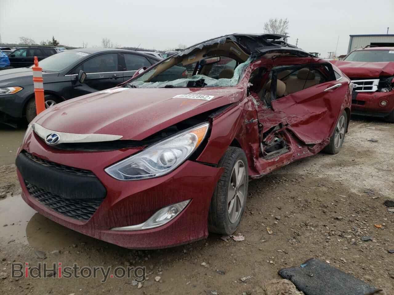 2012 HYUNDAI SONATA - VIN: KMHEC4A45CA054779 - Фото 2