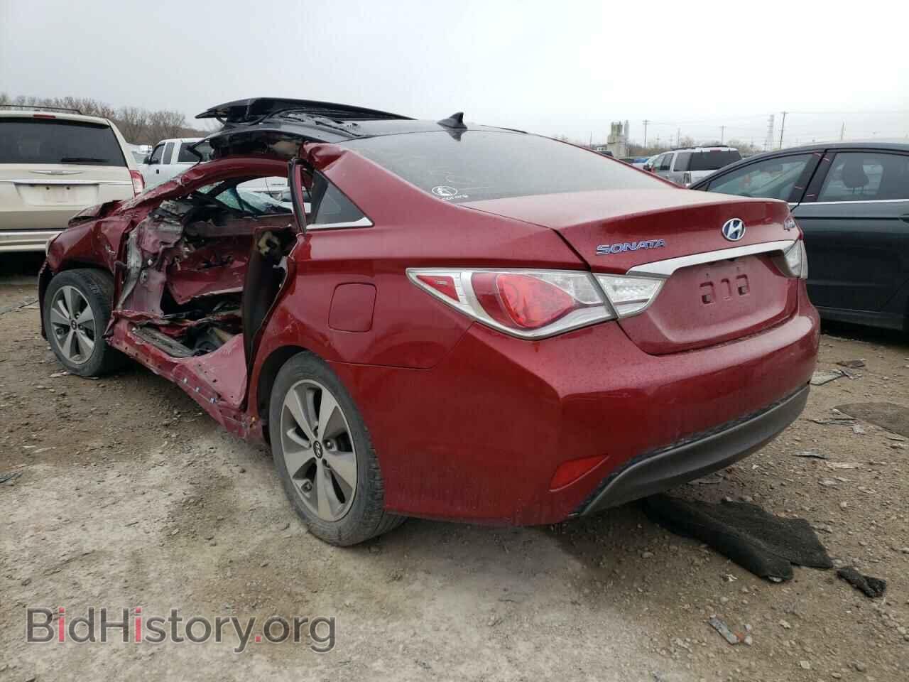 2012 HYUNDAI SONATA - VIN: KMHEC4A45CA054779 - Фото 3