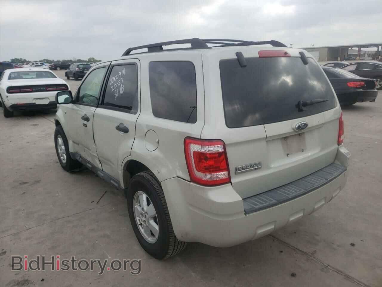 2008 FORD ESCAPE - VIN: 1FMCU03178KD08462 - Фото 3