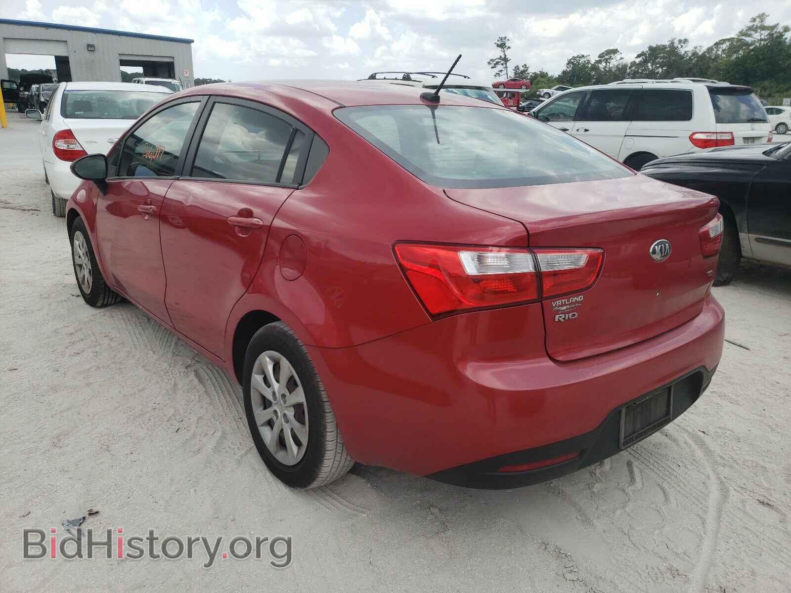 2013 KIA RIO - VIN: KNADM4A30D6144430 - Фото 3