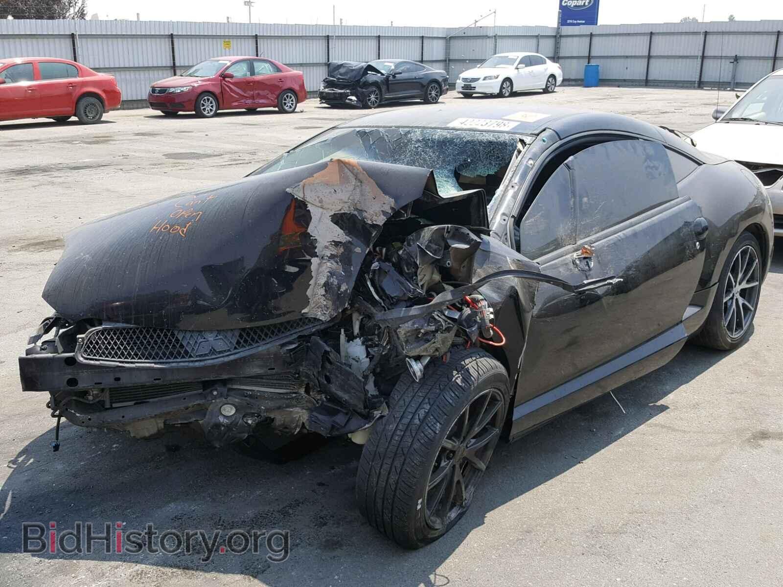 2011 MITSUBISHI ECLIPSE - VIN: 4A31K5DF3BE012060 - Фото 2