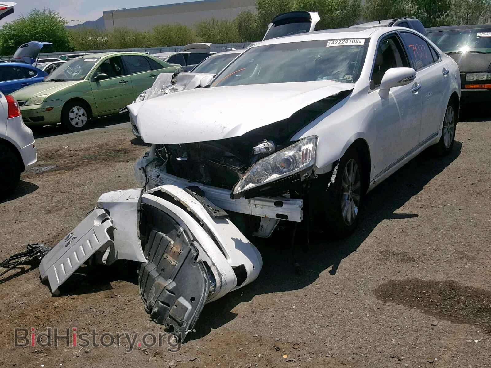 2011 LEXUS ES350 - VIN: JTHBK1EG2B2469742 - Фото 2