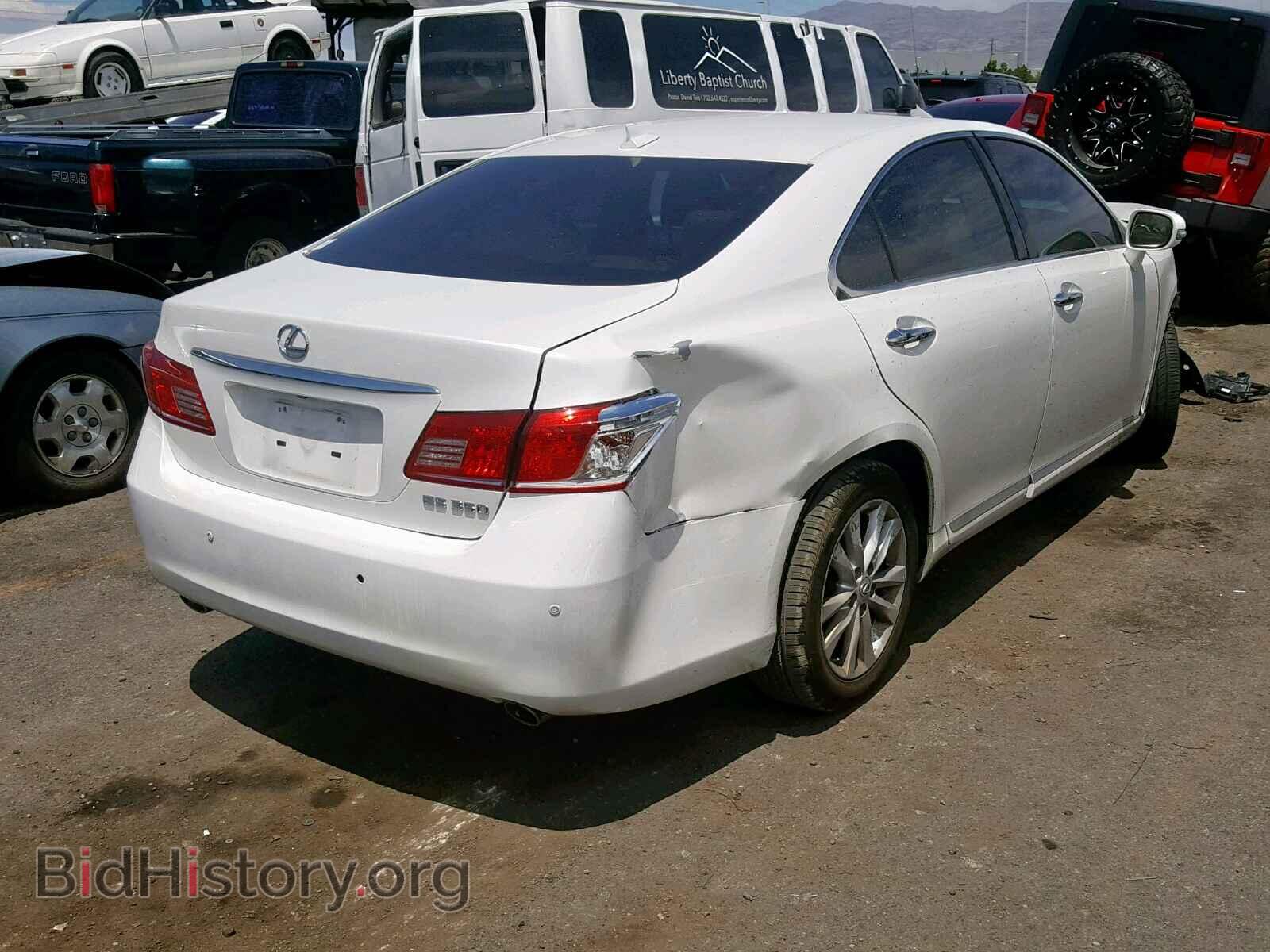 2011 LEXUS ES350 - VIN: JTHBK1EG2B2469742 - Фото 4