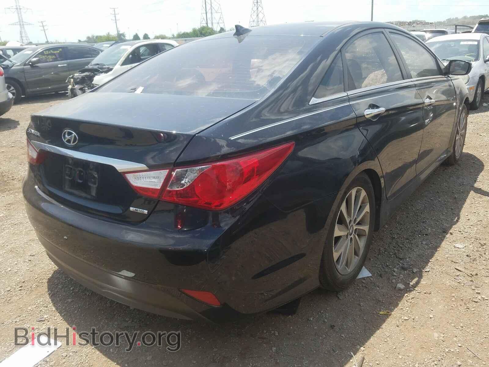 2014 HYUNDAI SONATA - VIN: 5NPEC4AC0EH876784 - Фото 4