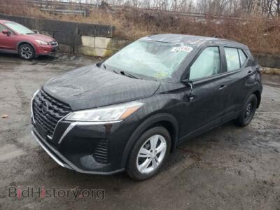 2021 Nissan KICKS Kicks S, черный — VIN 3N1CP5BV8ML502667, Copart