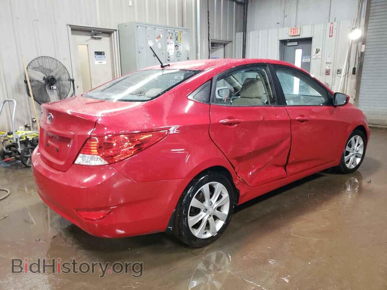 2013 HYUNDAI ACCENT - VIN: KMHCU4AEXDU275758 - Фото 3