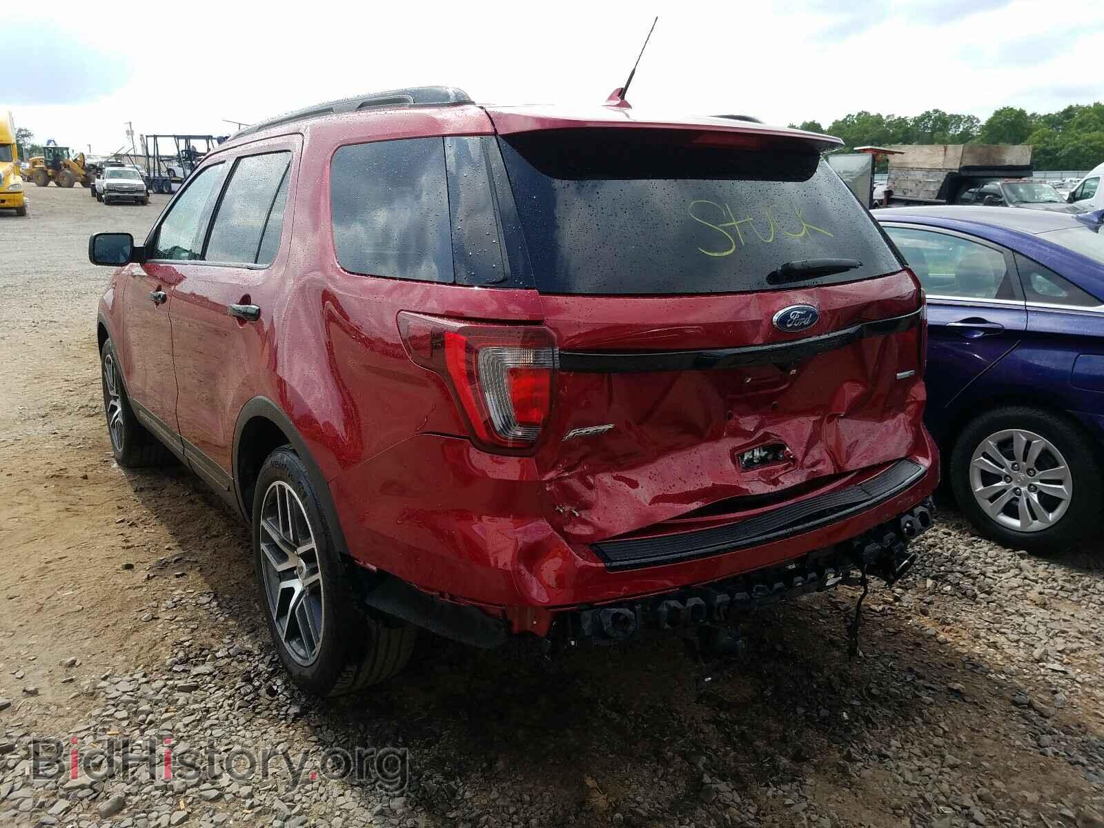 2018 FORD EXPLORER - VIN: 1FM5K8GT3JGB37694 - Photo 3