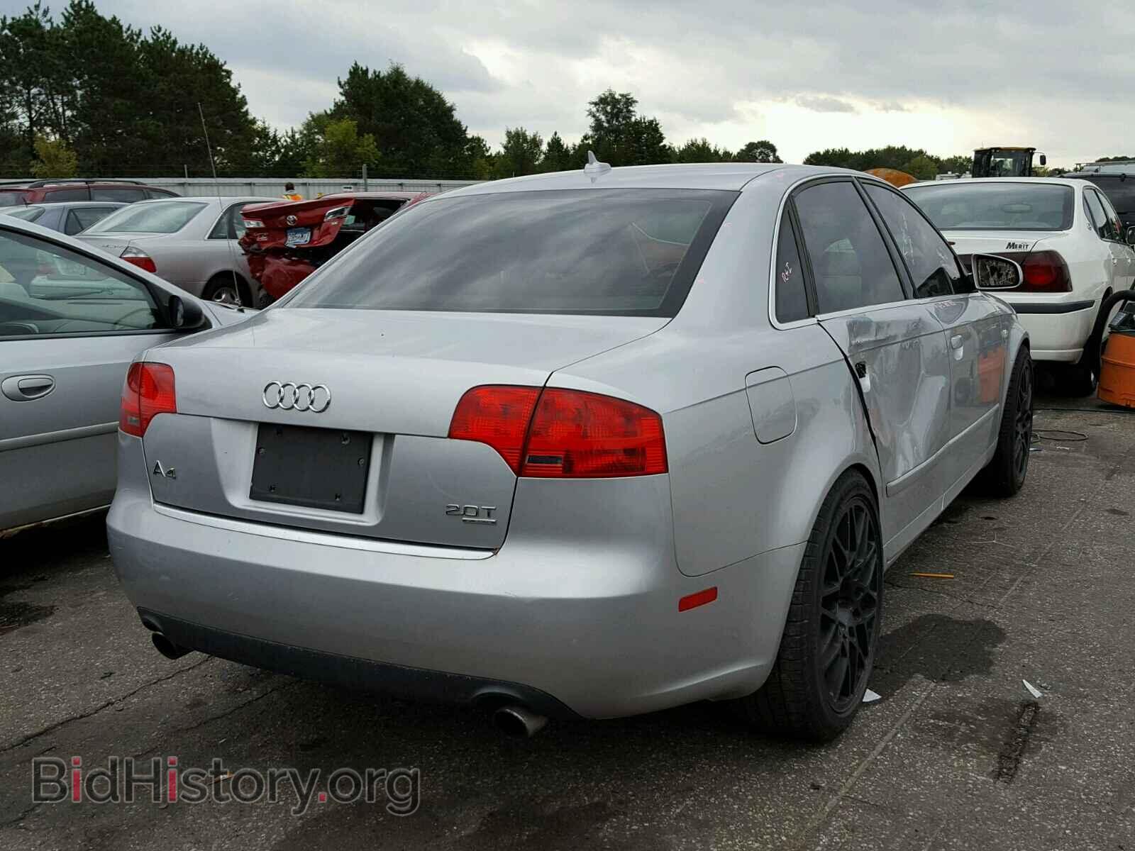 2007 AUDI A4 - VIN: WAUDF78E57A062391 - Фото 4