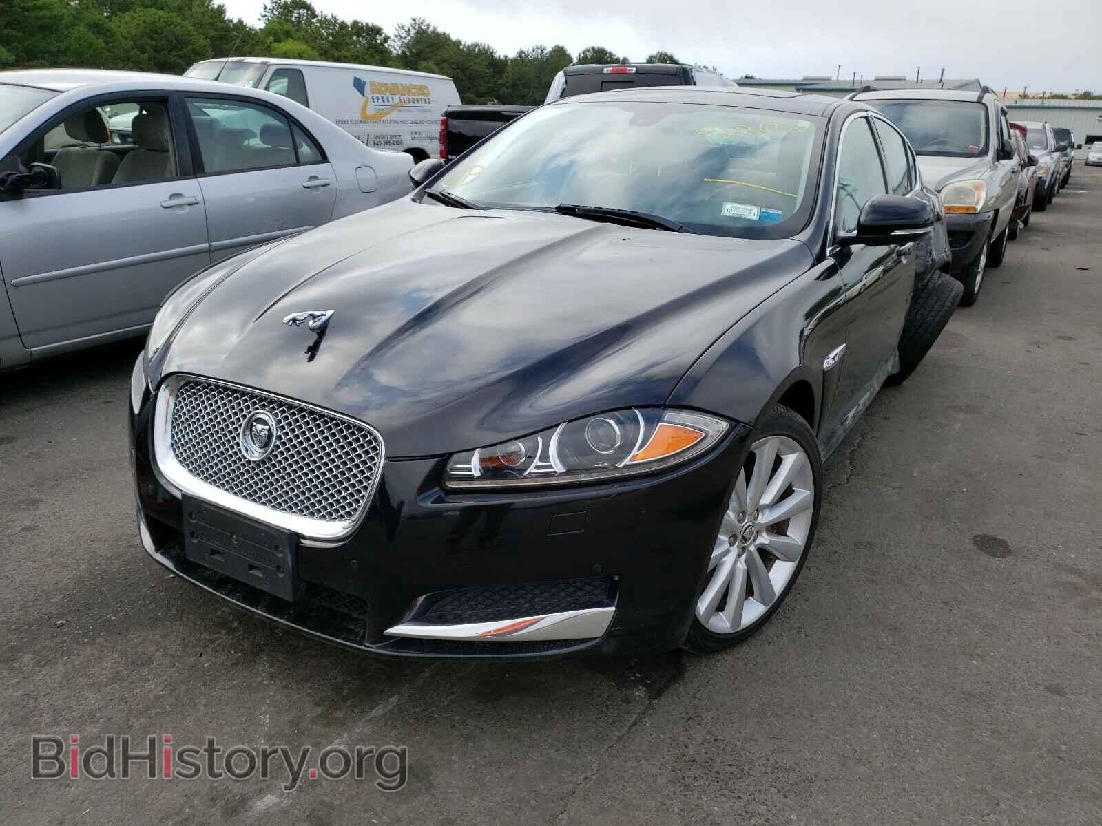 2013 JAGUAR XF - VIN: SAJWJ0EF6D8S92136 - Фото 2