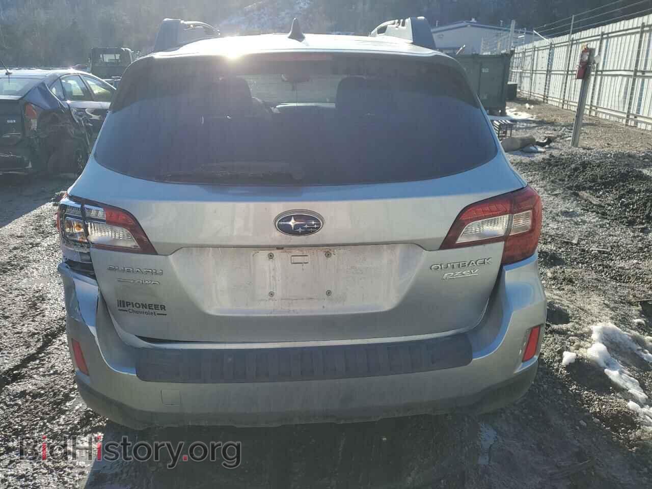 2016 SUBARU OUTBACK - VIN: 4S4BSANC0G3303280 - Фото 6