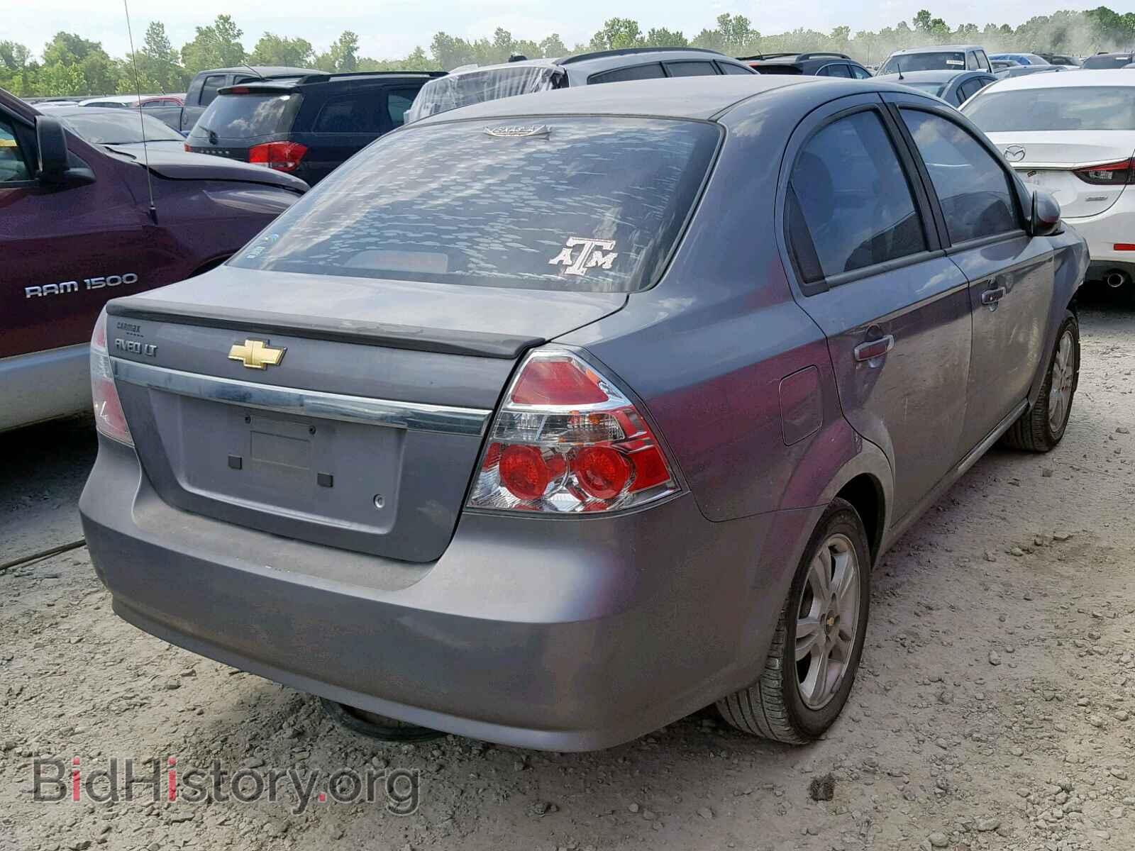 2011 CHEVROLET AVEO - VIN: KL1TD5DE4BB212824 - Фото 4