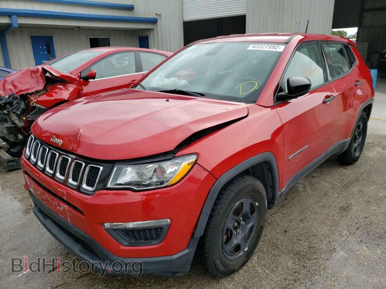 2017 JEEP COMPASS - VIN: 3C4NJCAB9HT669211 - Фото 2