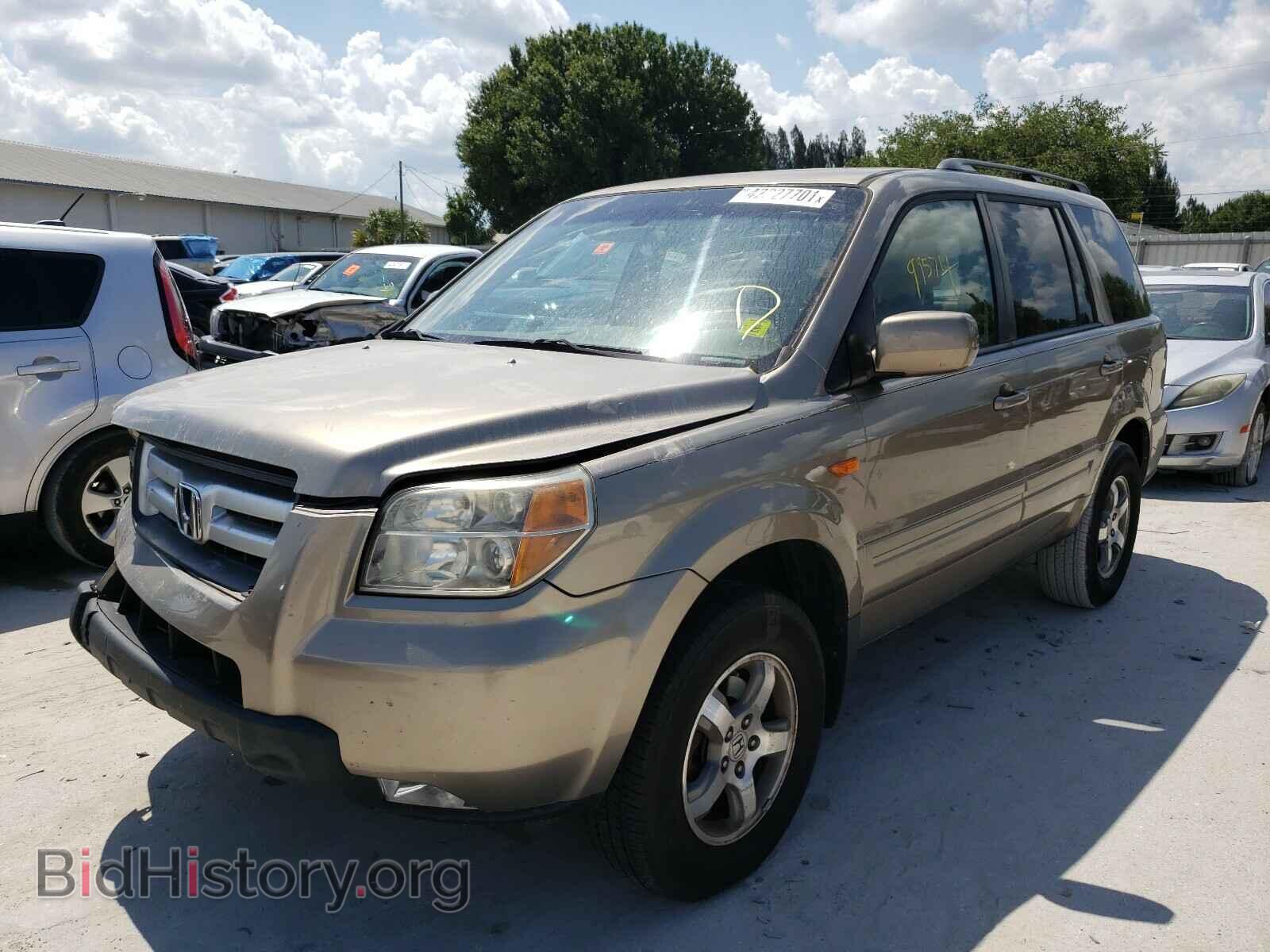 2008 HONDA PILOT - VIN: 5FNYF18638B034219 - Фото 2