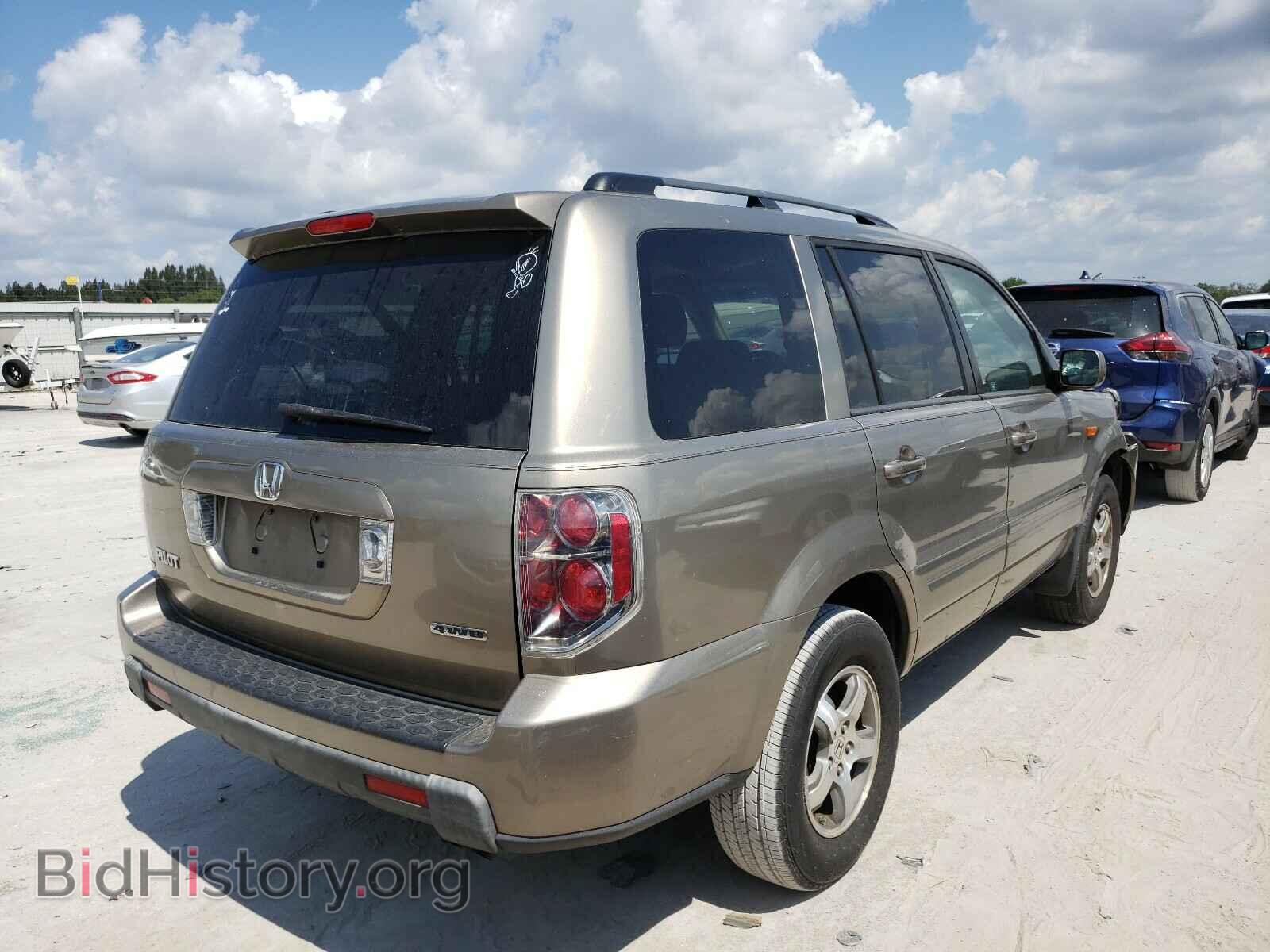 2008 HONDA PILOT - VIN: 5FNYF18638B034219 - Фото 4