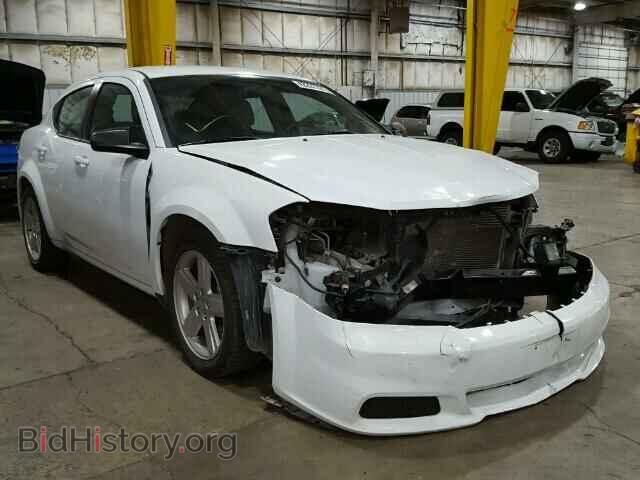Photo 1C3CDZAB8DN645000 - DODGE AVENGER 2013