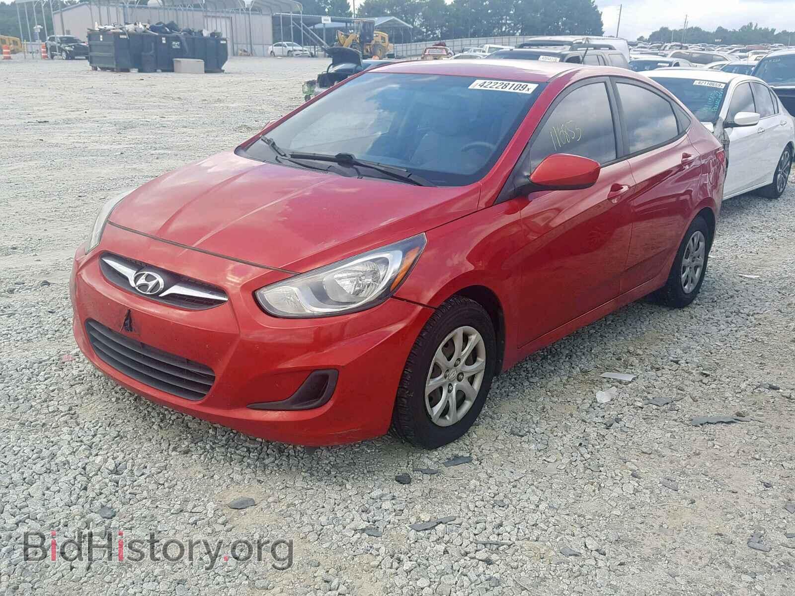 2013 HYUNDAI ACCENT - VIN: KMHCT4AE2DU534553 - Фото 2