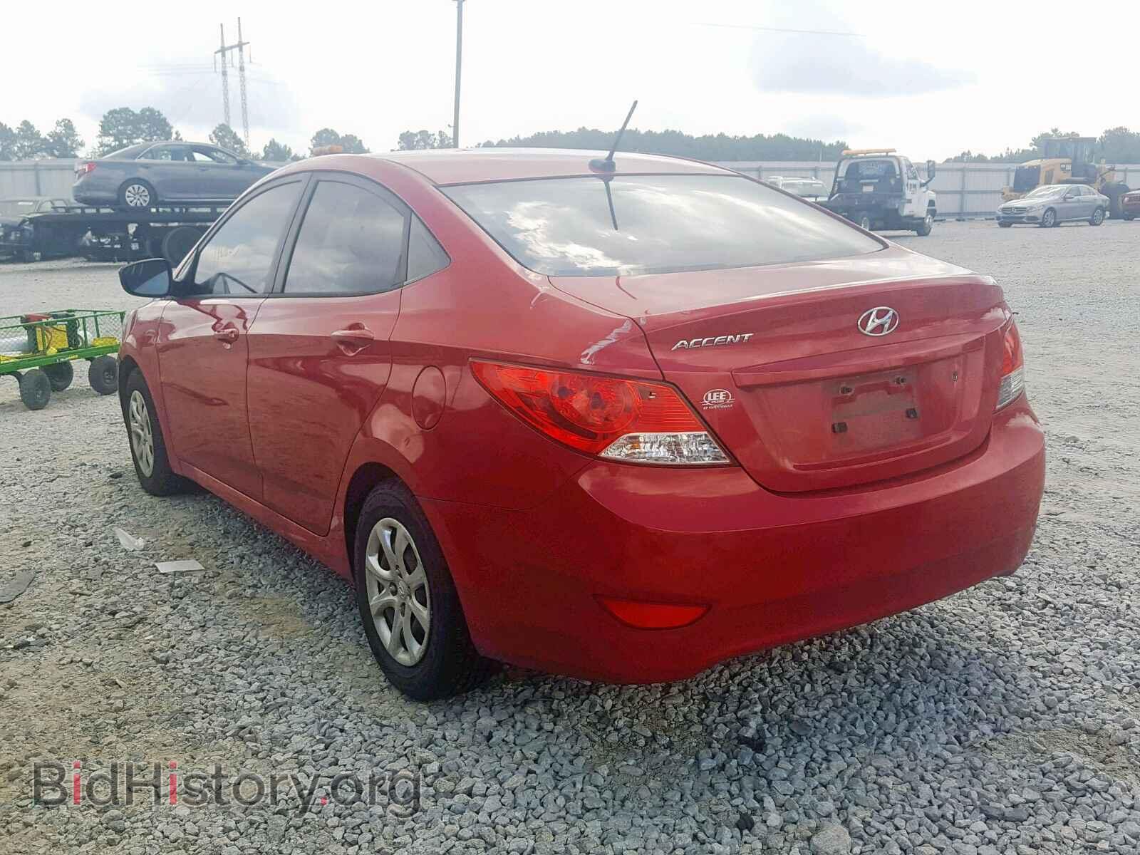 2013 HYUNDAI ACCENT - VIN: KMHCT4AE2DU534553 - Фото 3