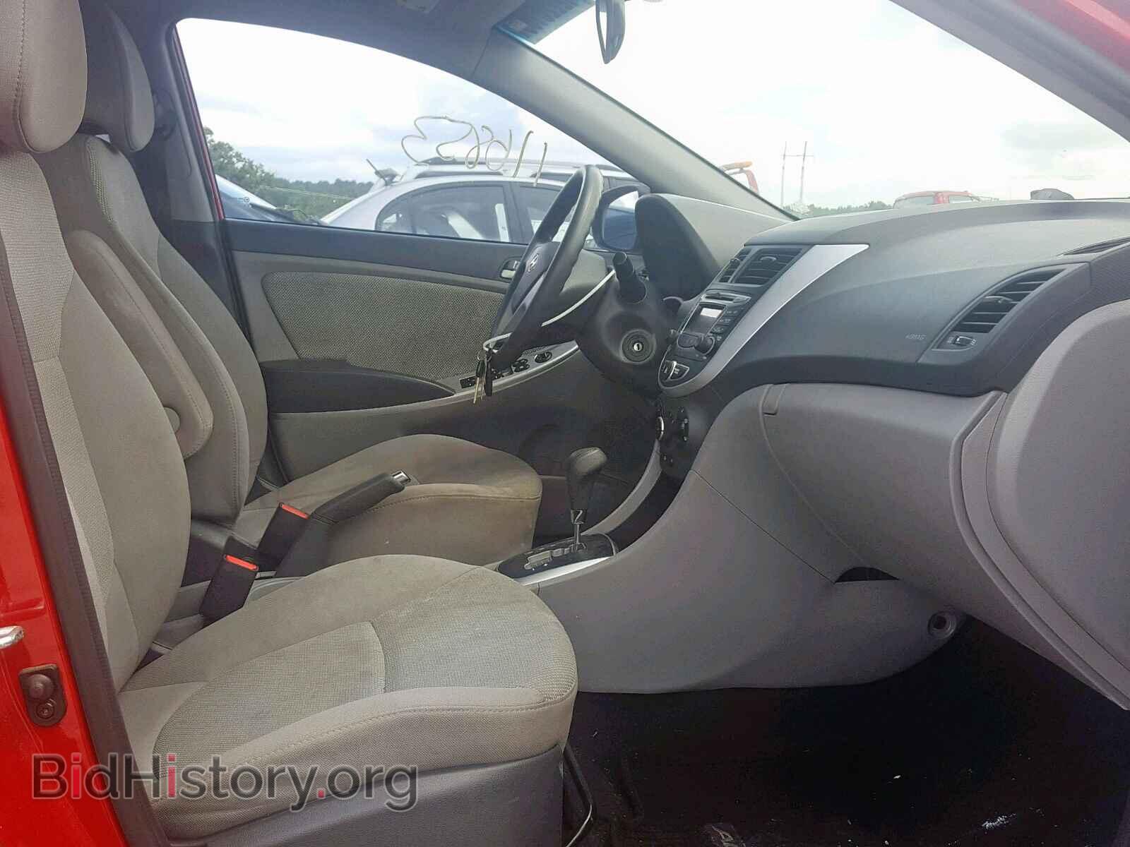 2013 HYUNDAI ACCENT - VIN: KMHCT4AE2DU534553 - Фото 5