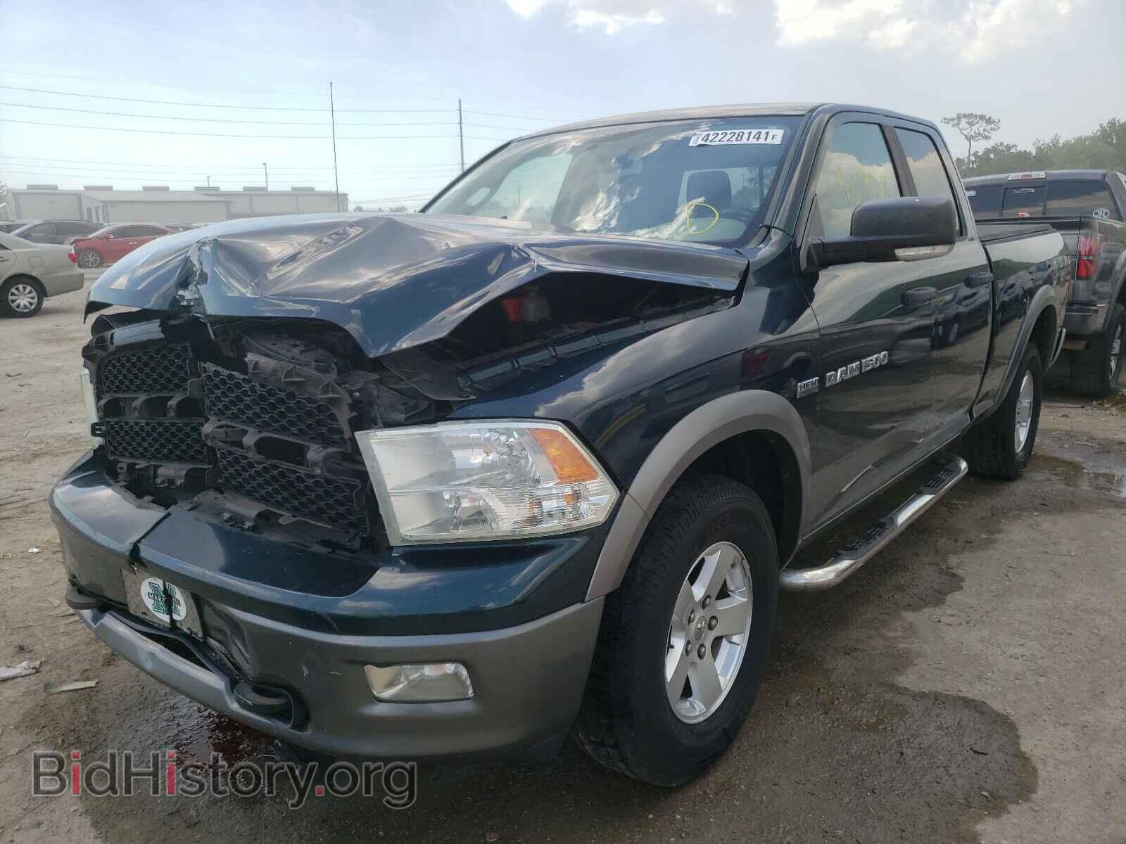 2011 DODGE RAM 1500 - VIN: 1D7RV1GT5BS540942 - Фото 2