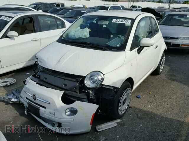 2012 FIAT 500 - VIN: 3C3CFFAR4CT366289 - Фото 2