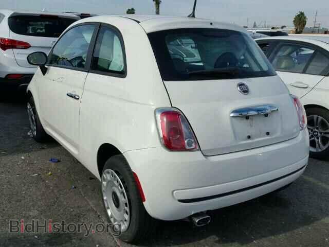 2012 FIAT 500 - VIN: 3C3CFFAR4CT366289 - Фото 3