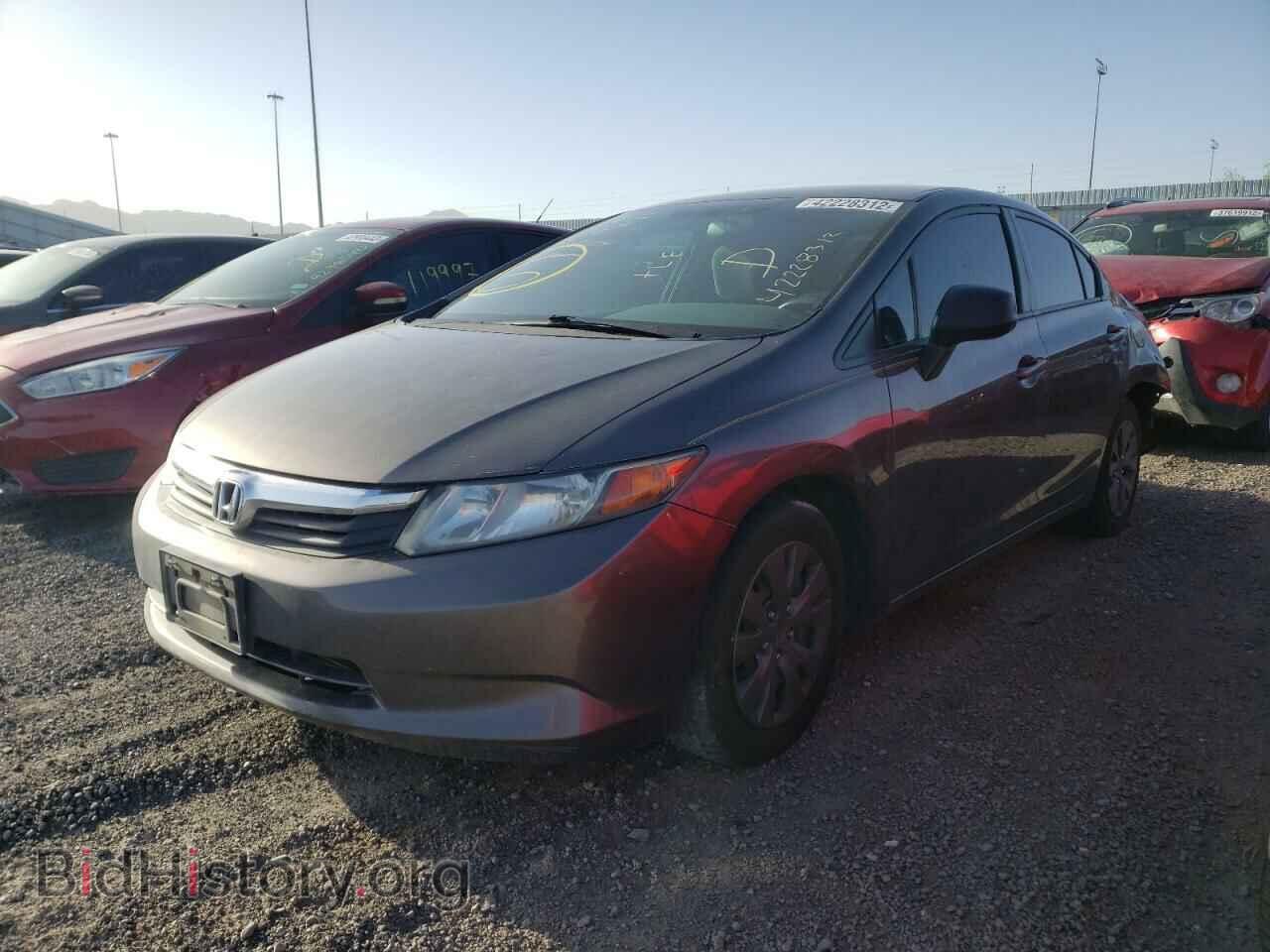 2012 HONDA CIVIC - VIN: 19XFB2F56CE047404 - Фото 2
