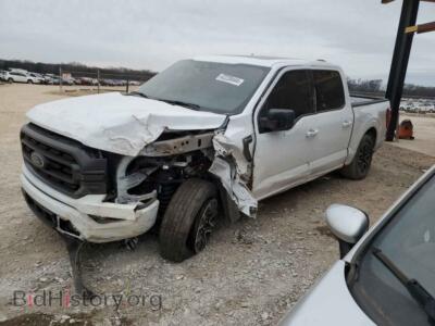 2022 Ford F-150 Supercrew, белый — VIN 1FTEW1CP9NFB85804, Copart