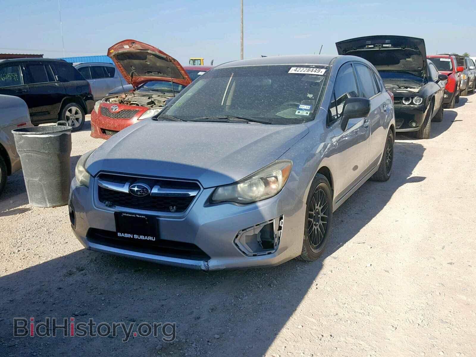 2012 SUBARU IMPREZA - VIN: JF1GPAA68CH246681 - Фото 2