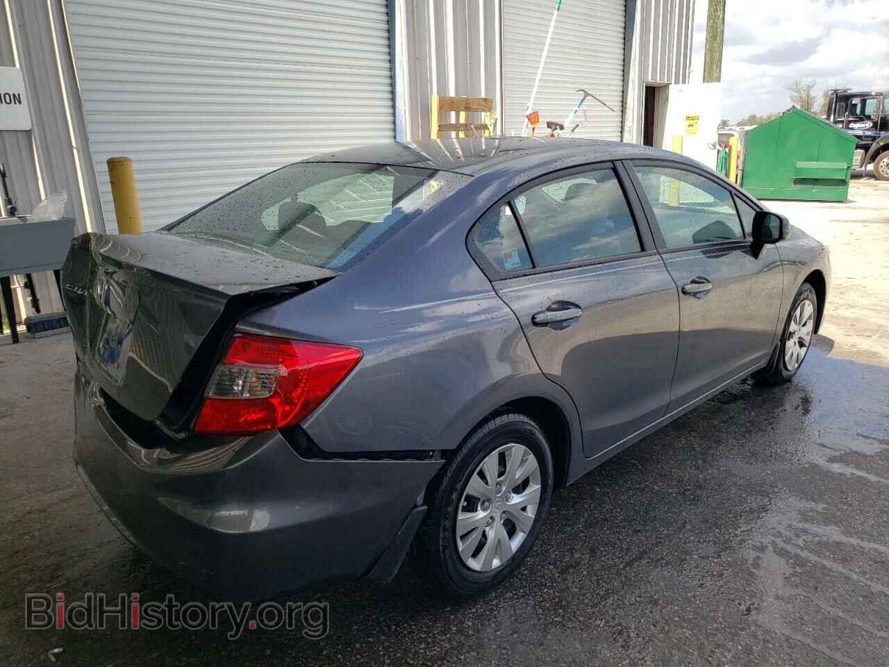 2012 HONDA CIVIC - VIN: 2HGFB2F52CH307111 - Фото 3