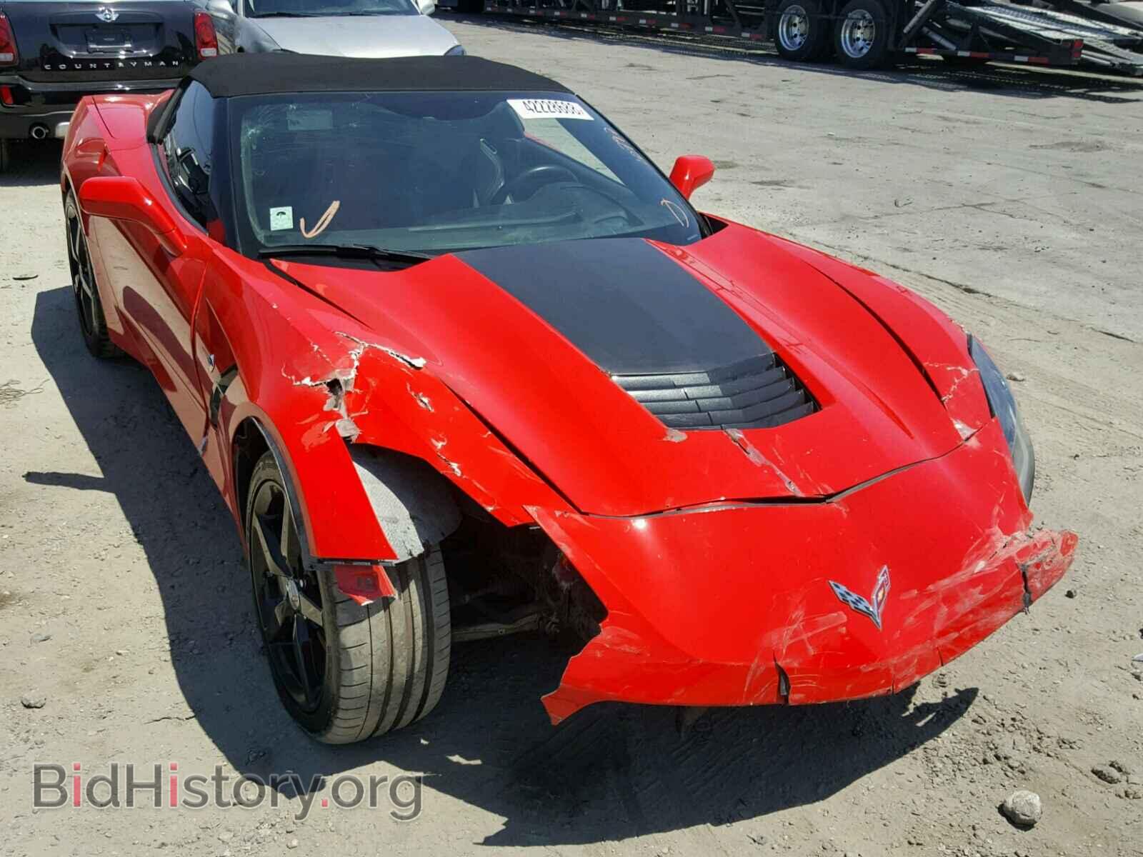 Photo 1G1YC3D71E5112943 - CHEVROLET CORVETTE 2014