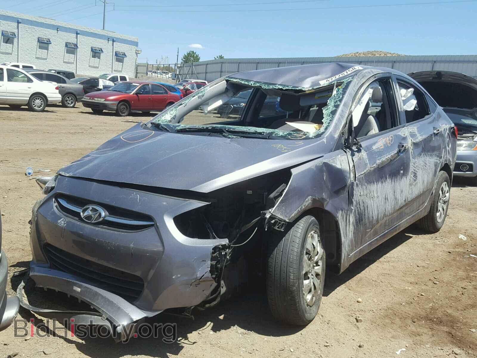 2016 HYUNDAI ACCENT - VIN: KMHCT4AE2GU963681 - Фото 2