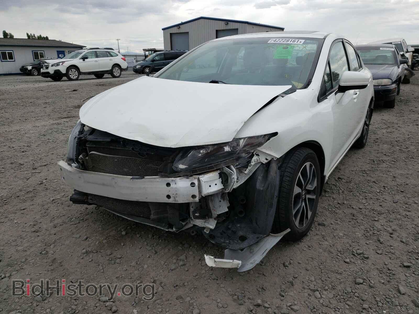 2014 HONDA CIVIC - VIN: 19XFB2F85EE253908 - Фото 2