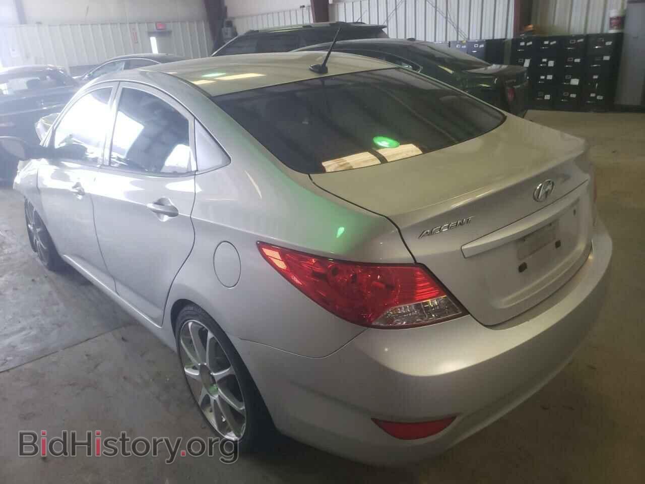 2013 HYUNDAI ACCENT - VIN: KMHCT4AEXDU475736 - Фото 2