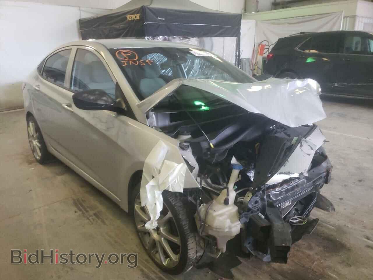 2013 HYUNDAI ACCENT - VIN: KMHCT4AEXDU475736 - Фото 4