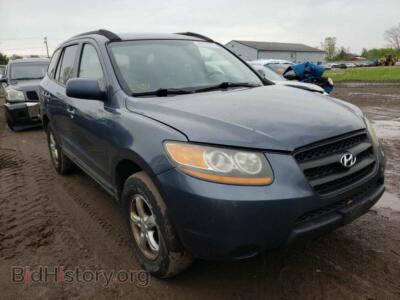 2008 Hyundai SANTA FE Santa FE G, синий — VIN 5NMSG13D58H133096, Copart