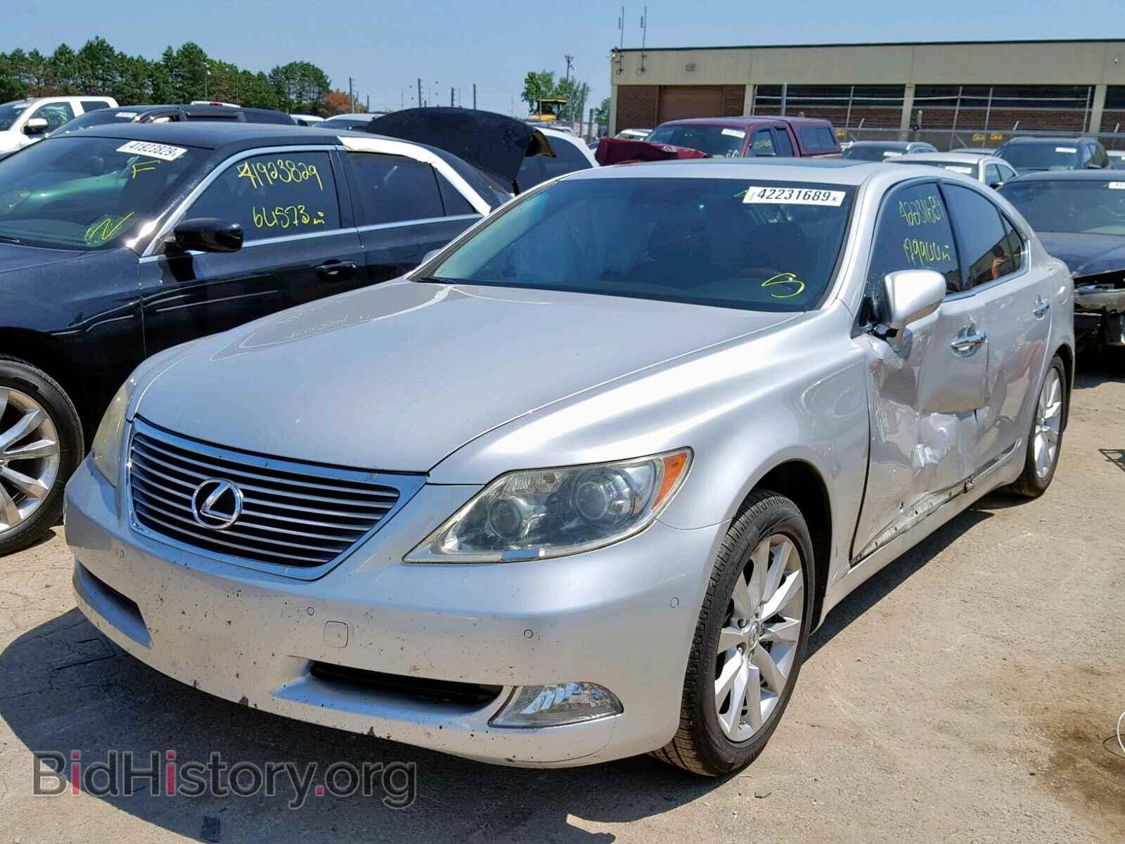 2008 LEXUS LS460 - VIN: JTHBL46F085057511 - Фото 2