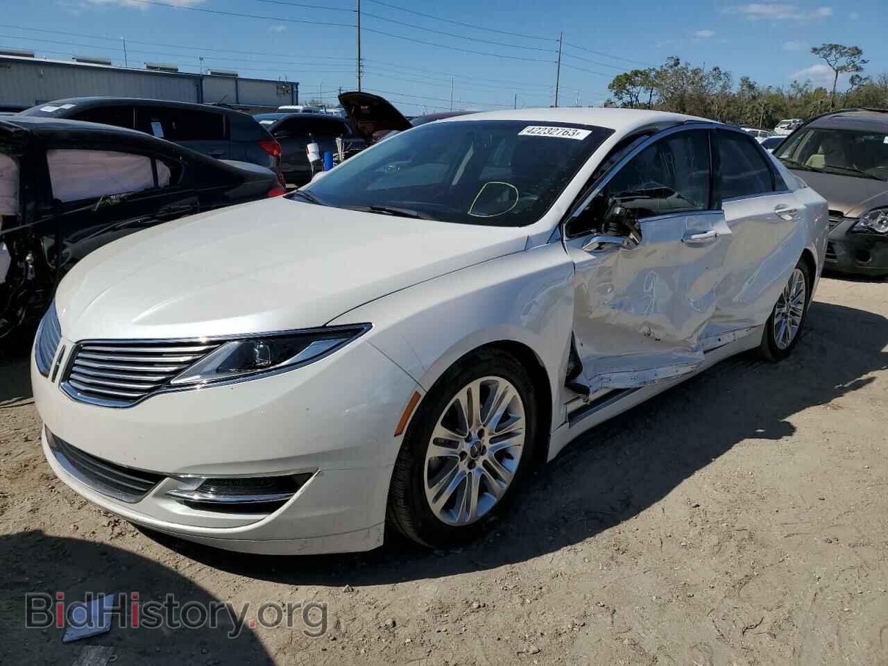 Фотография 3LN6L2LU2GR604571 - LINCOLN MKZ 2016