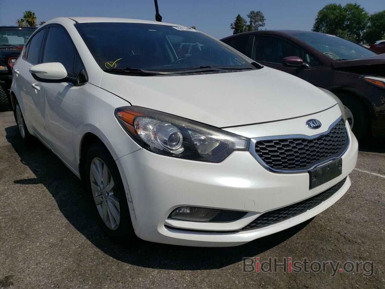 Photo KNAFX4A89E5109548 - KIA FORTE 2014