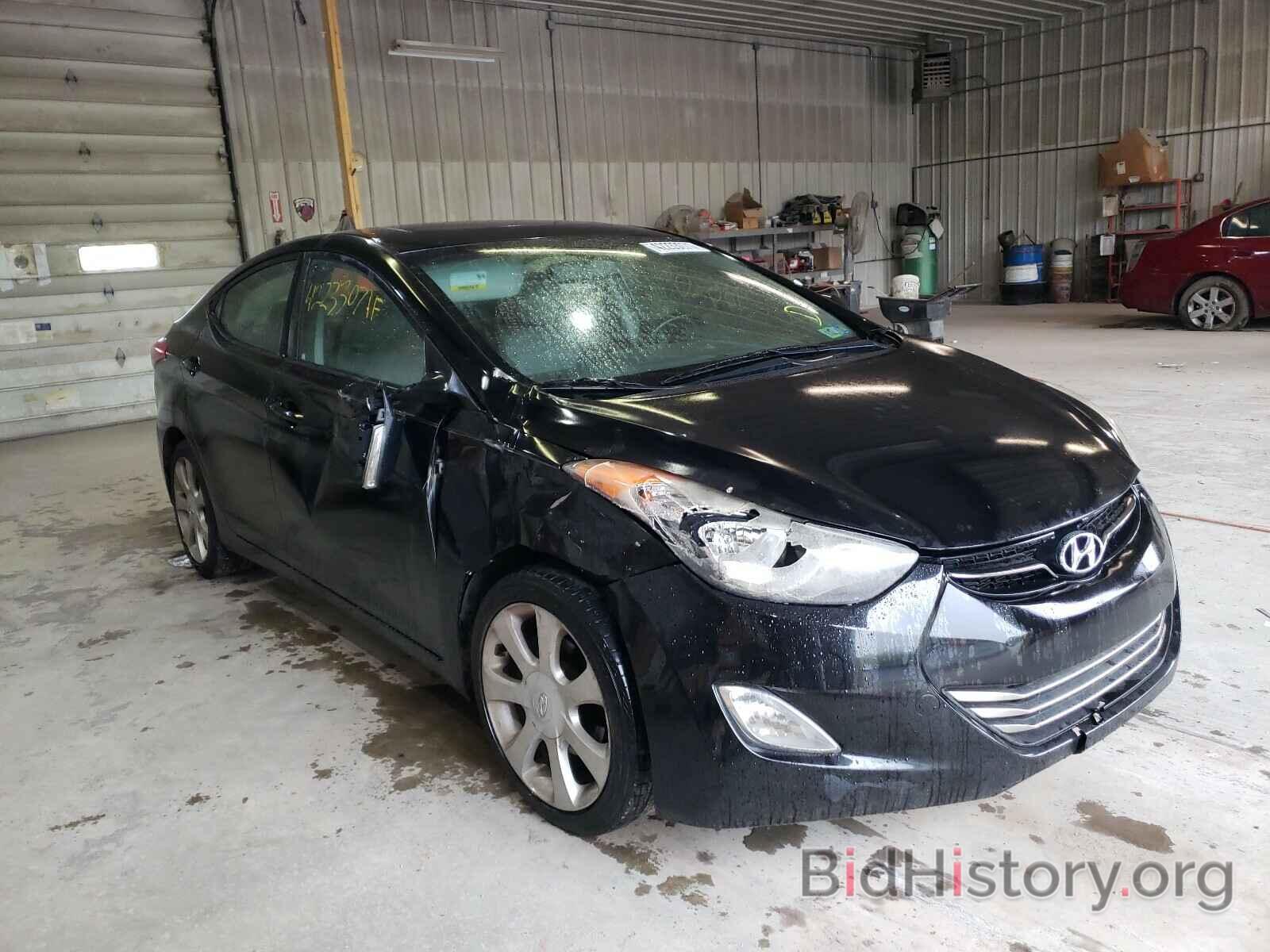 Photo KMHDH4AE7CU198208 - HYUNDAI ELANTRA 2012