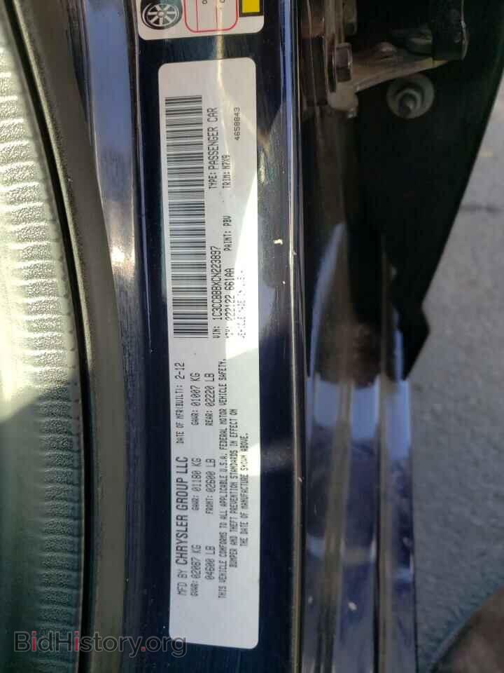 2012 CHRYSLER 200 - VIN: 1C3CCBBBXCN223897 - Фото 10