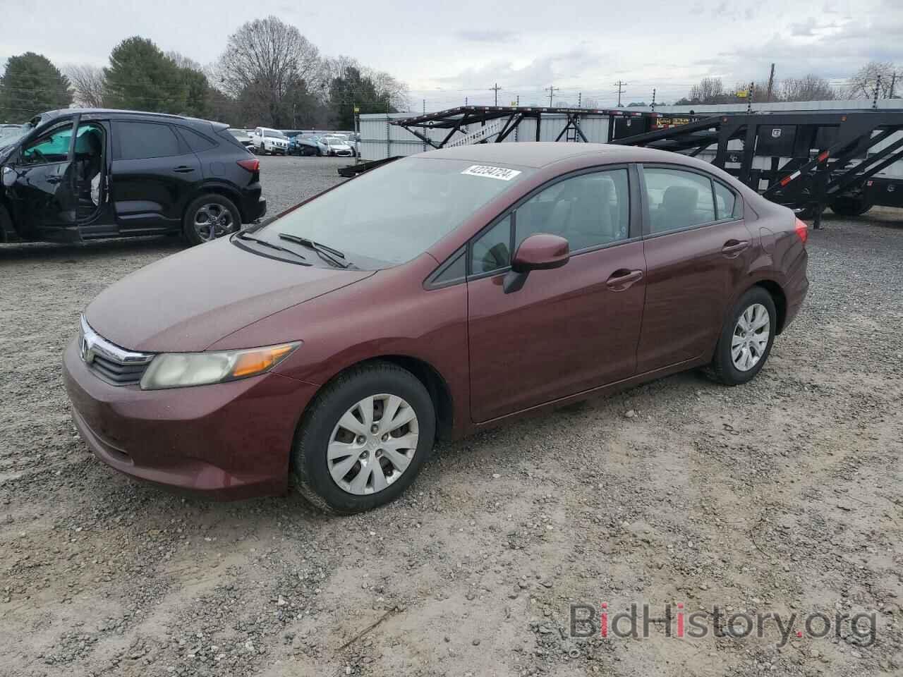 Photo 19XFB2F57CE065488 - HONDA CIVIC 2012