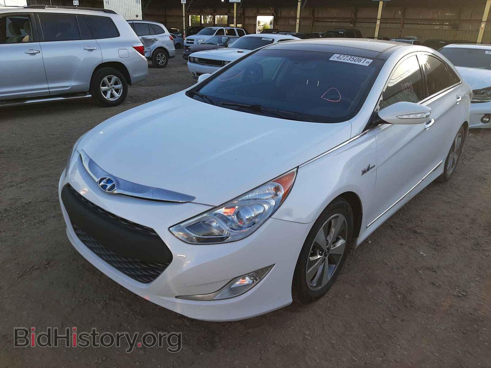 2012 HYUNDAI SONATA - VIN: KMHEC4A40CA062742 - Фото 2