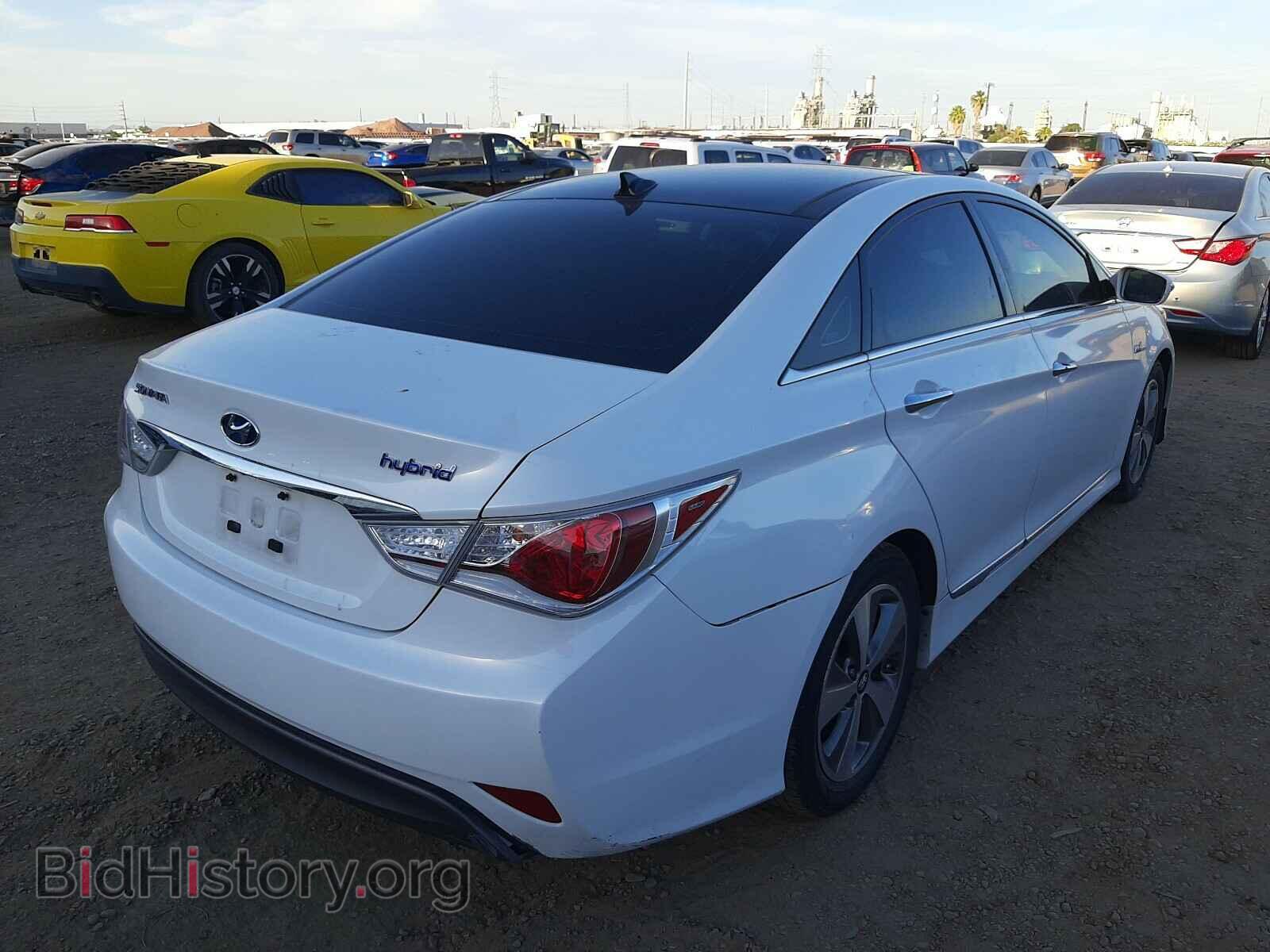 2012 HYUNDAI SONATA - VIN: KMHEC4A40CA062742 - Фото 4