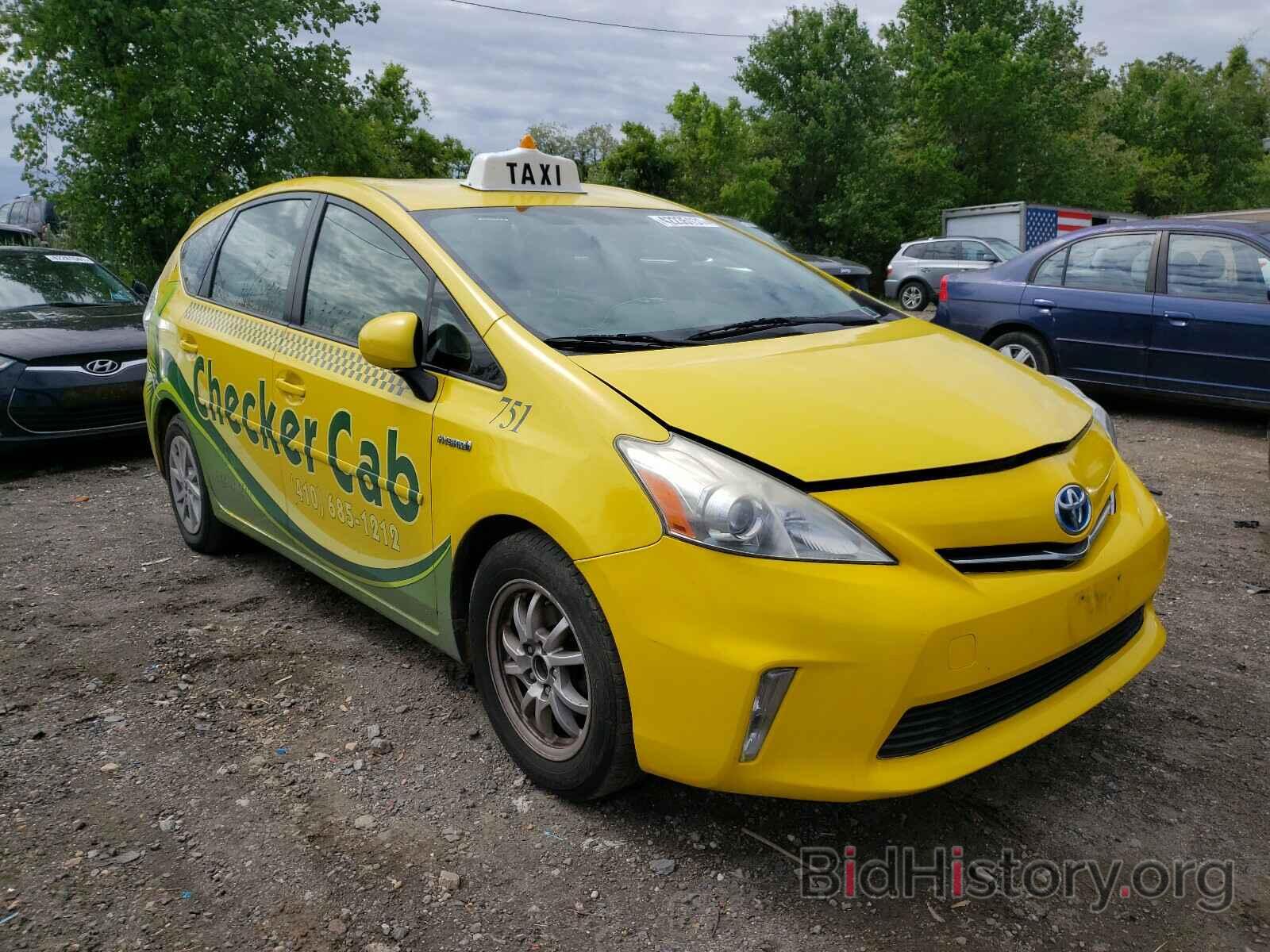 Фотография JTDZN3EU1C3078800 - TOYOTA PRIUS 2012